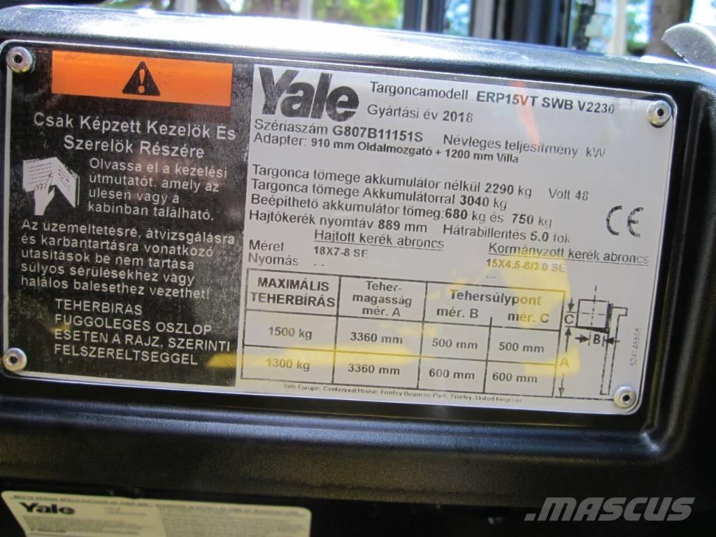 Yale ERP15VT El gaffeltrucks