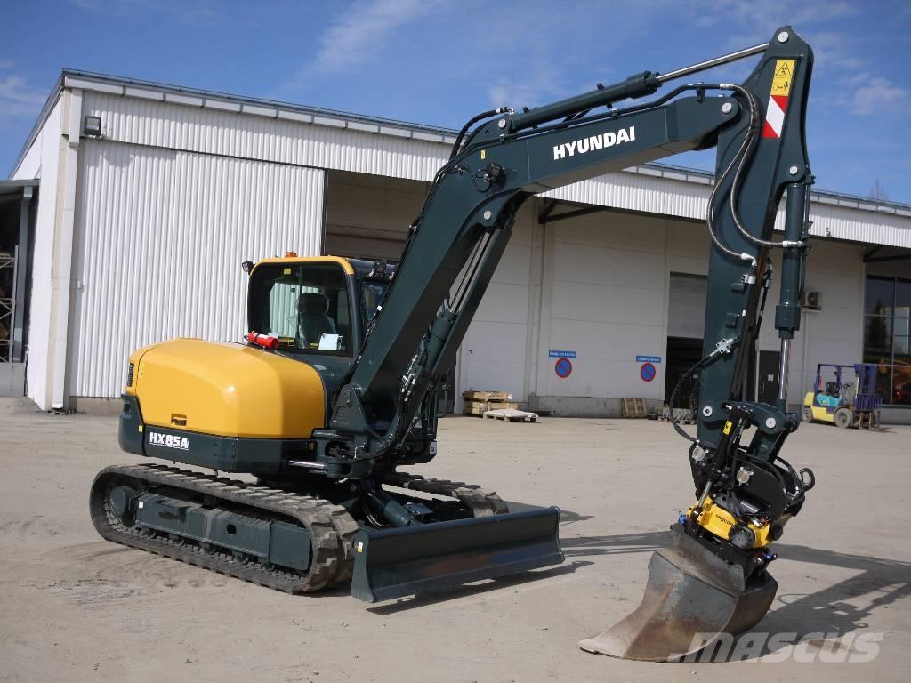 Hyundai HX 85 A Midi-gravemaskiner 7t - 12t