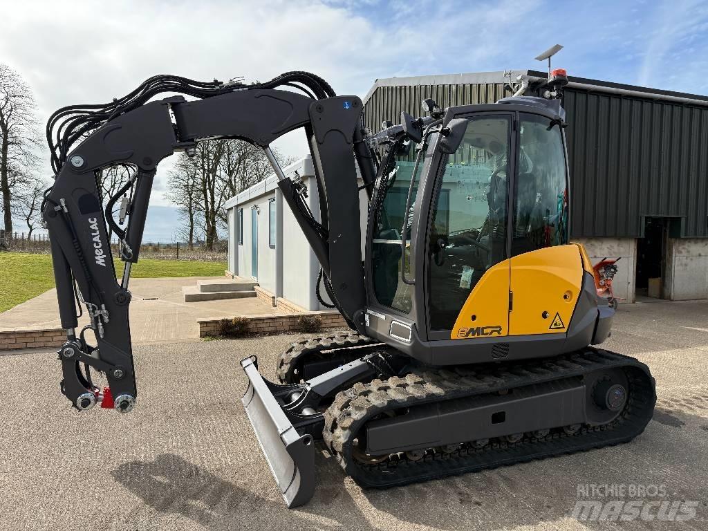 Mecalac 8 MCR Midi-gravemaskiner 7t - 12t