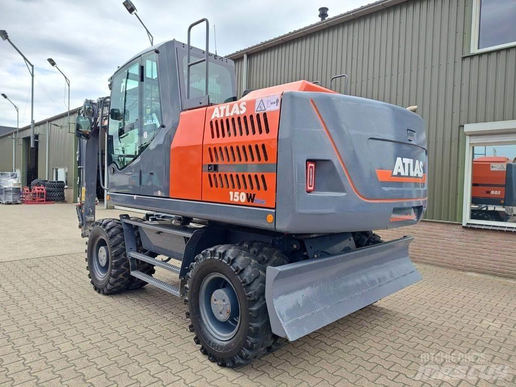 Atlas 150W Gravemaskiner på hjul
