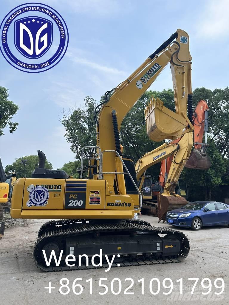 Komatsu PC 200-8 Gravemaskiner på larvebånd