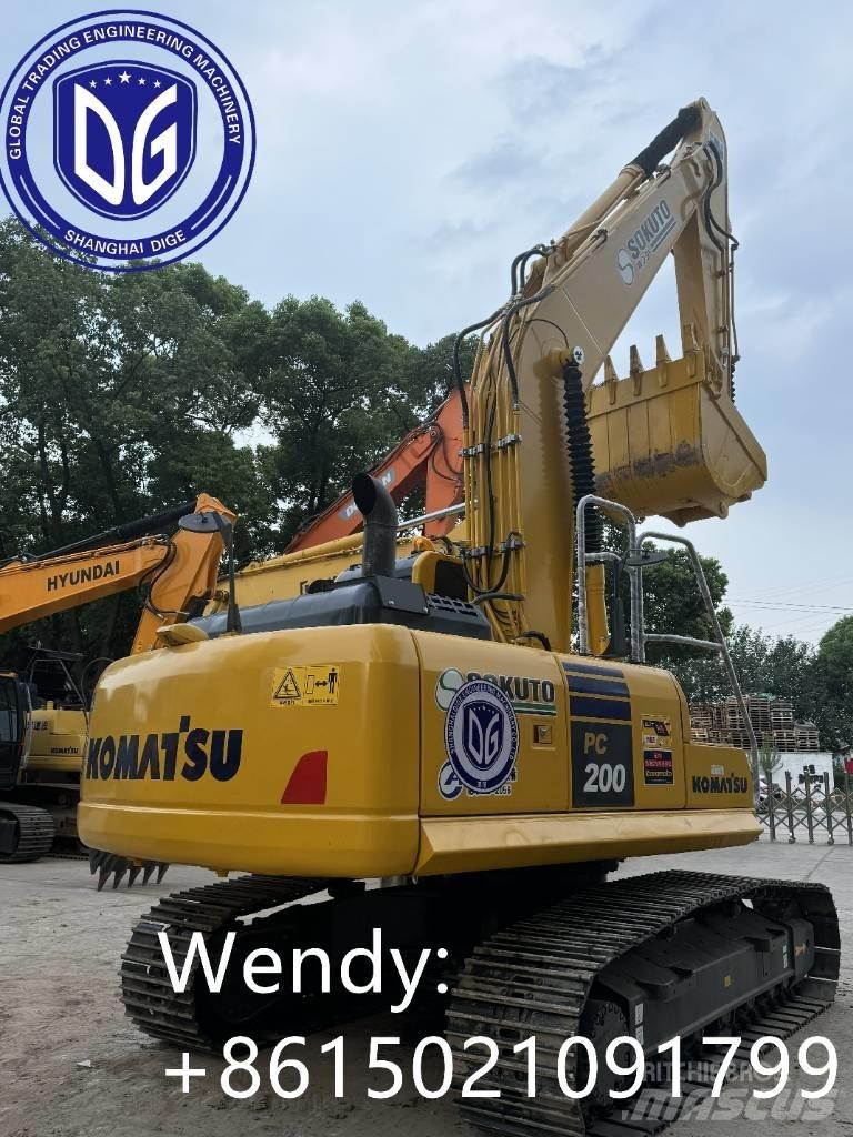 Komatsu PC 200-8 Gravemaskiner på larvebånd