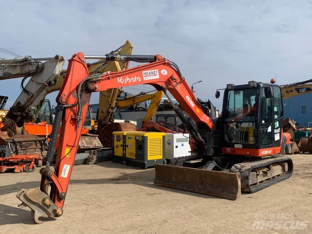 Kubota KX 080-4A Midi-gravemaskiner 7t - 12t
