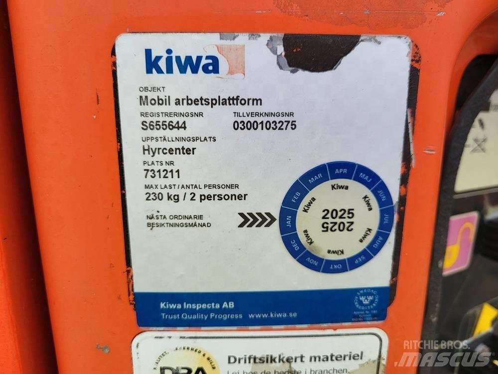 JLG E 300 AJP Bomlifte med knækarm