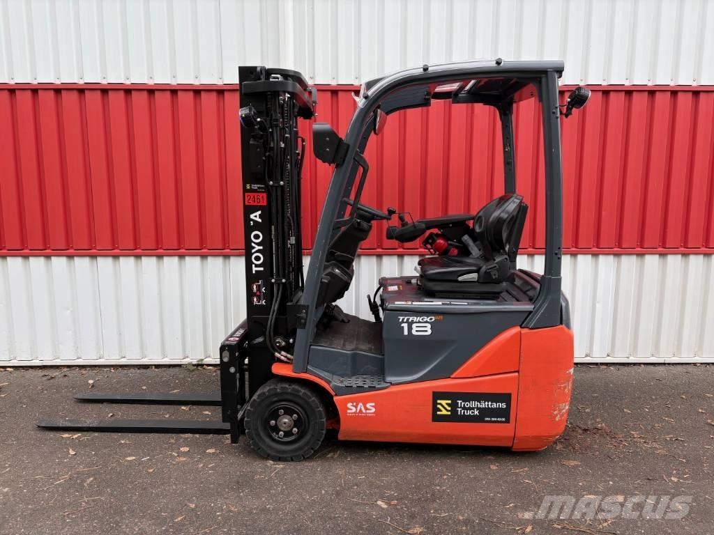 Toyota 8 FBEK 18 T El gaffeltrucks