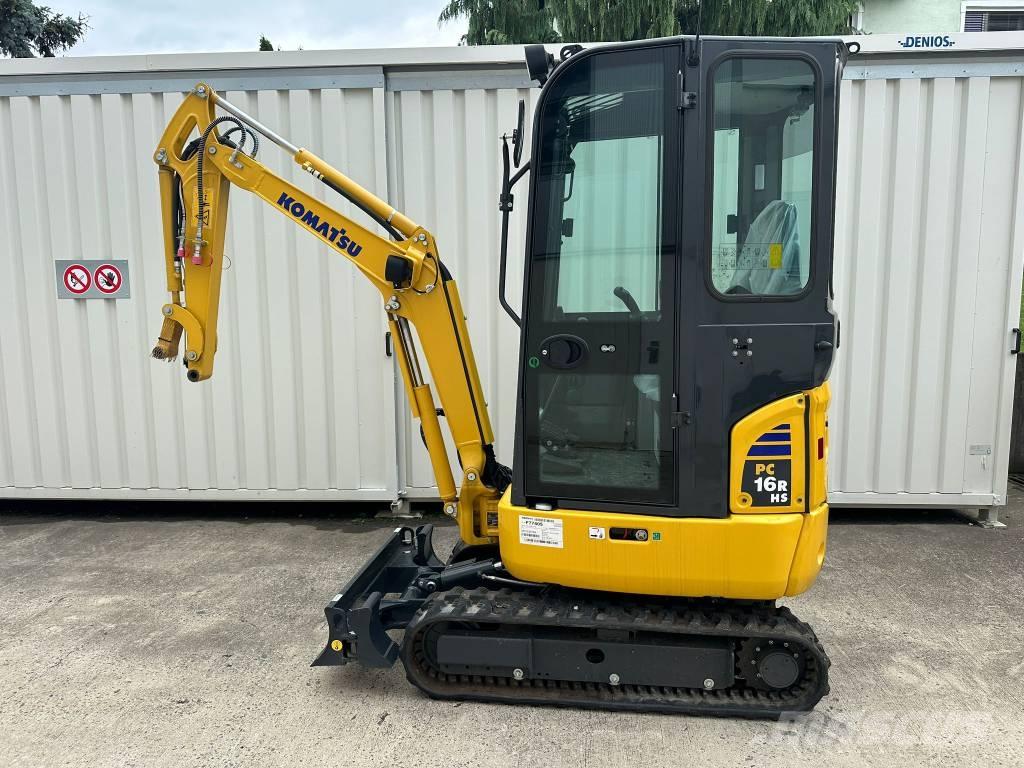 Komatsu PC 16 R-3HS Minigravemaskiner