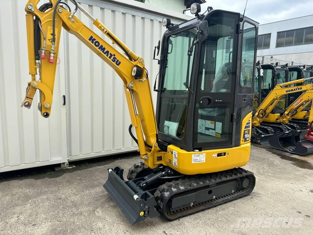 Komatsu PC 16 R-3HS Minigravemaskiner