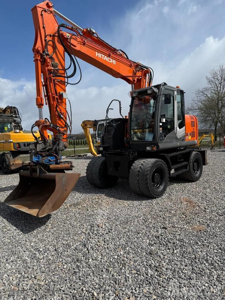 Hitachi ZX 145 W-3 Gravemaskiner på hjul