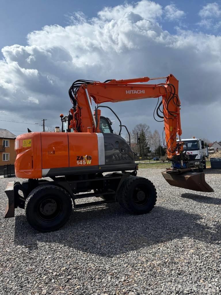 Hitachi ZX 145 W-3 Gravemaskiner på hjul