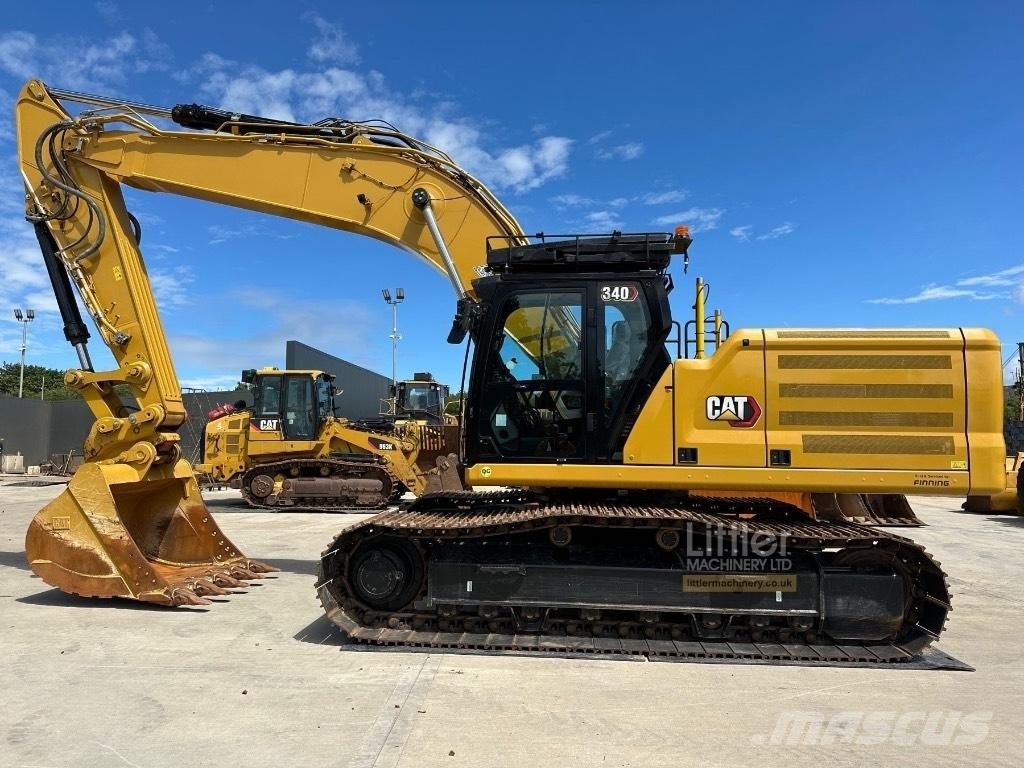 CAT 340 Gravemaskiner på larvebånd
