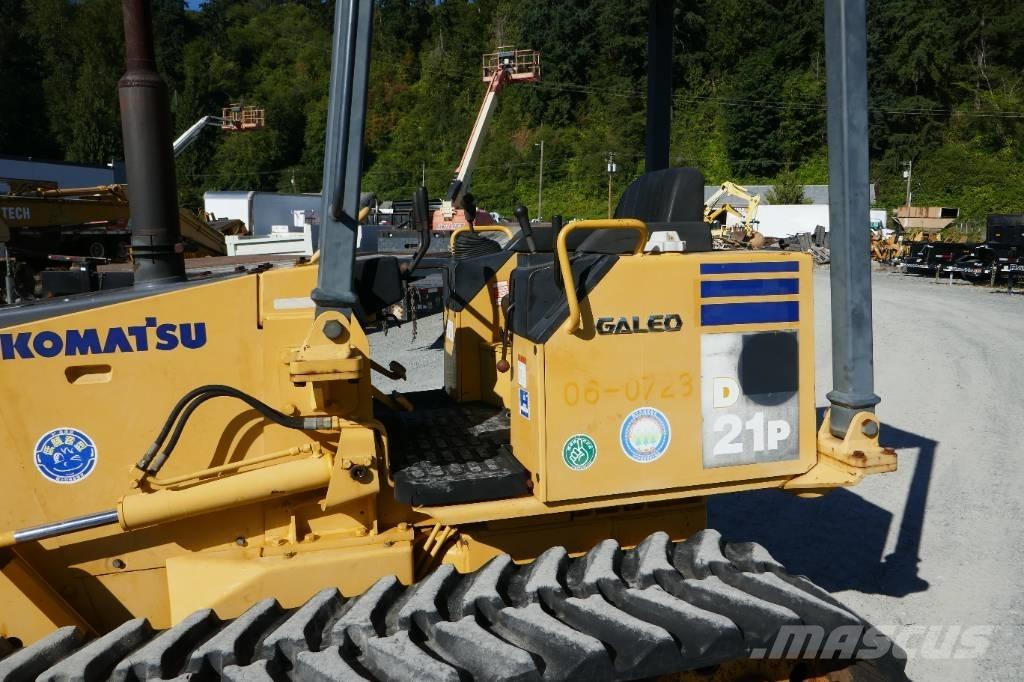 Komatsu D 21 P-8 Bulldozer på larvebånd
