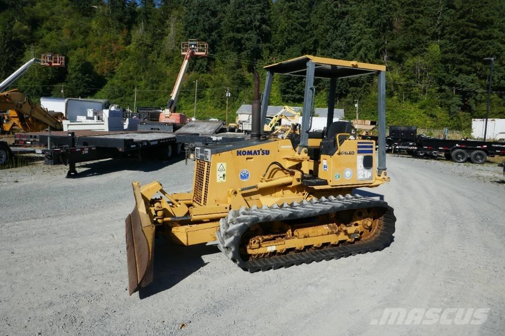 Komatsu D 21 P-8 Bulldozer på larvebånd