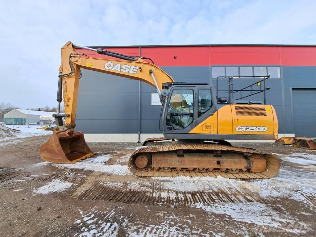 CASE CX 250 D Gravemaskiner på larvebånd
