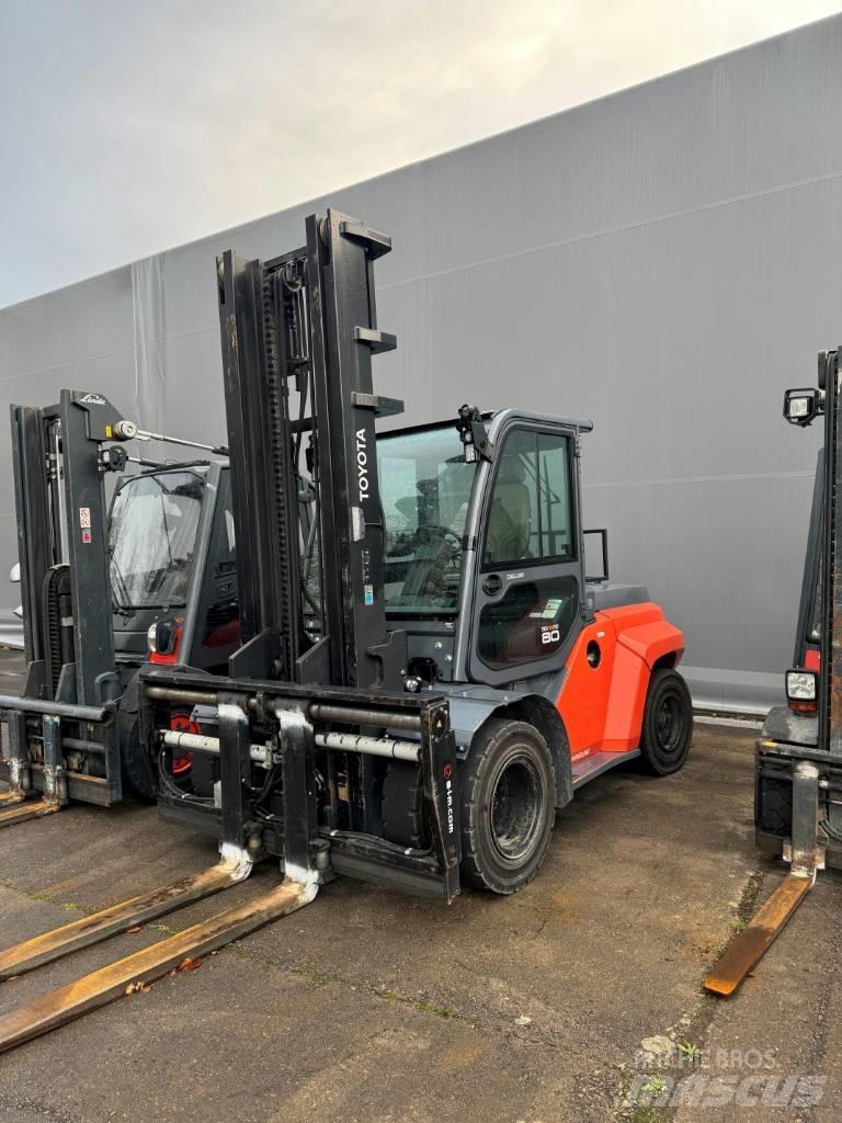 Toyota 8FD80N Diesel gaffeltrucks
