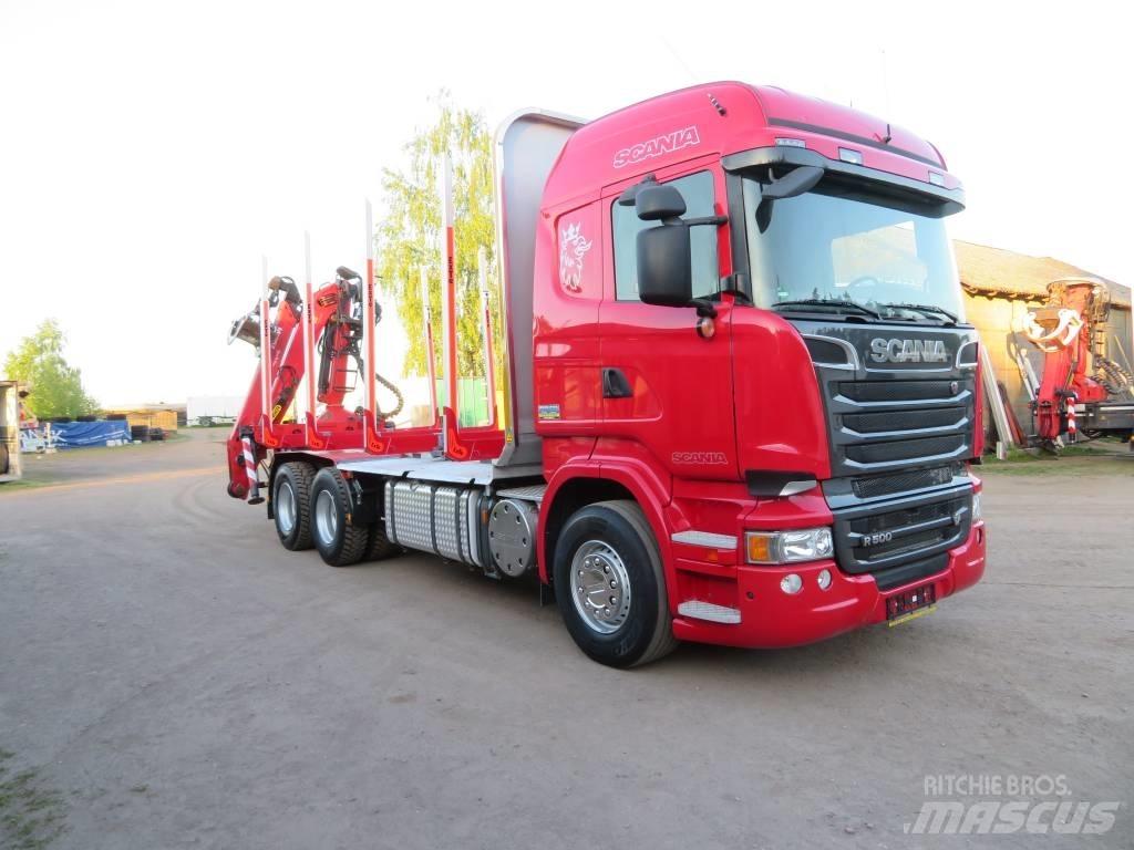 Scania R 500 Tømmertransport