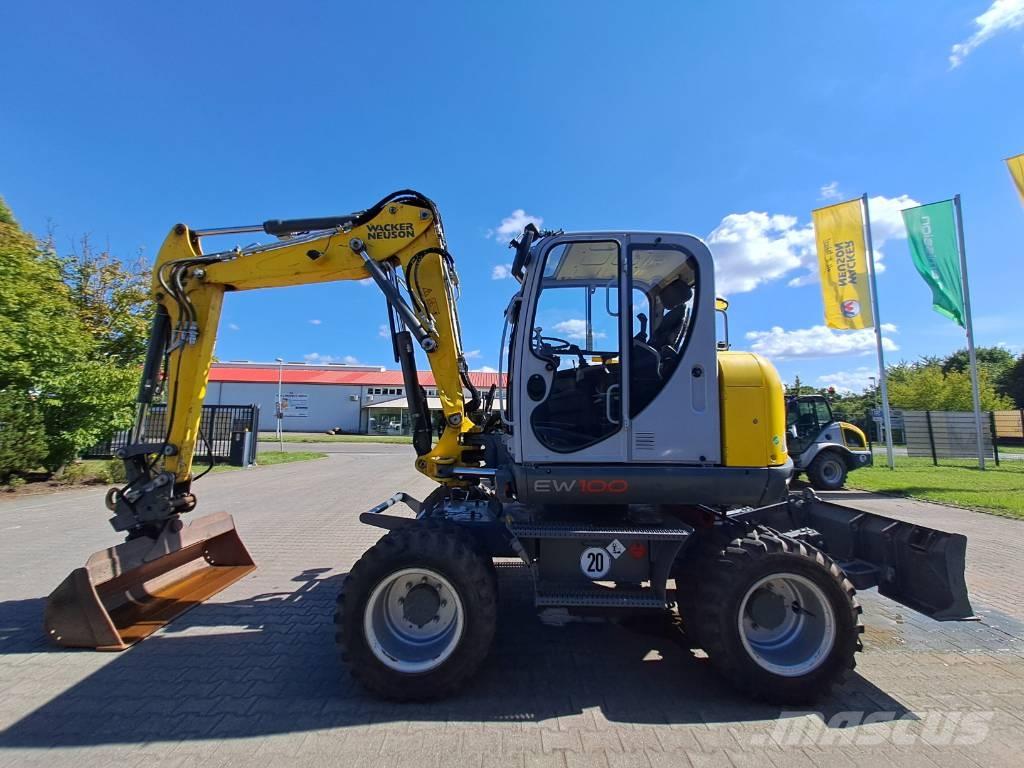 Wacker Neuson EW100 Gravemaskiner på hjul