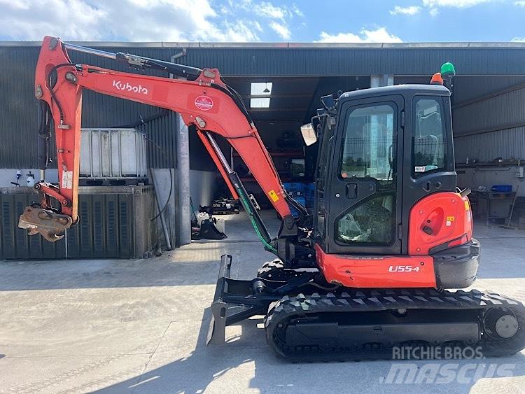 Kubota U55-4 Minigravemaskiner