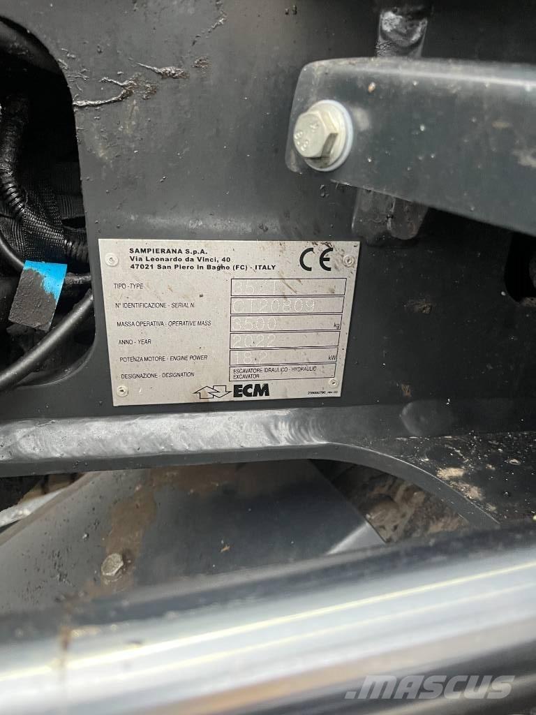 ECM 35 ZT Minigravemaskiner