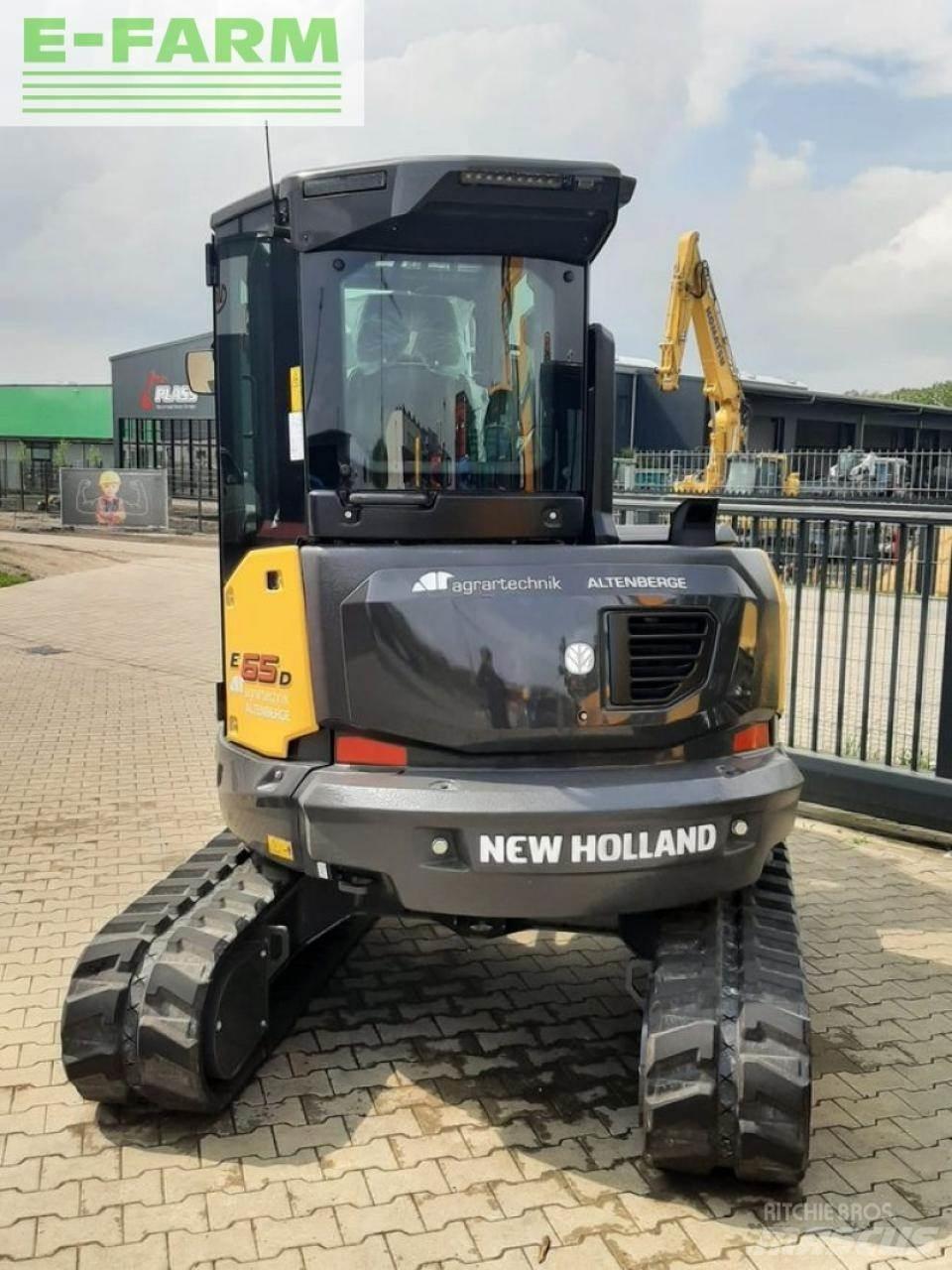 New Holland e65d Gravemaskiner på hjul