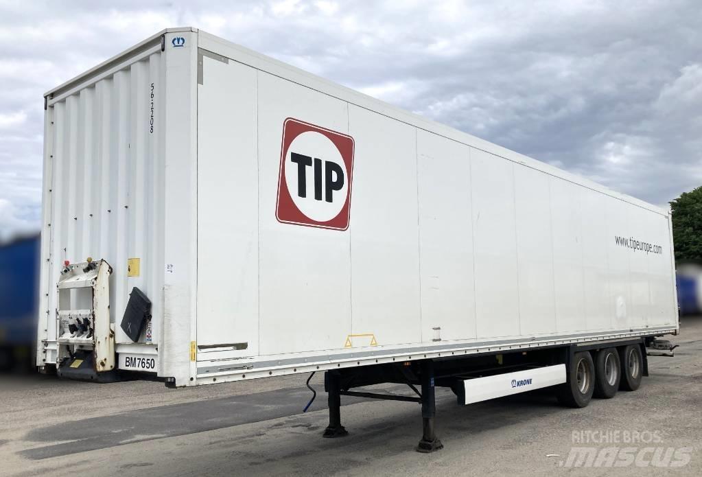 Krone Boxtrailer Semi-trailer med fast kasse