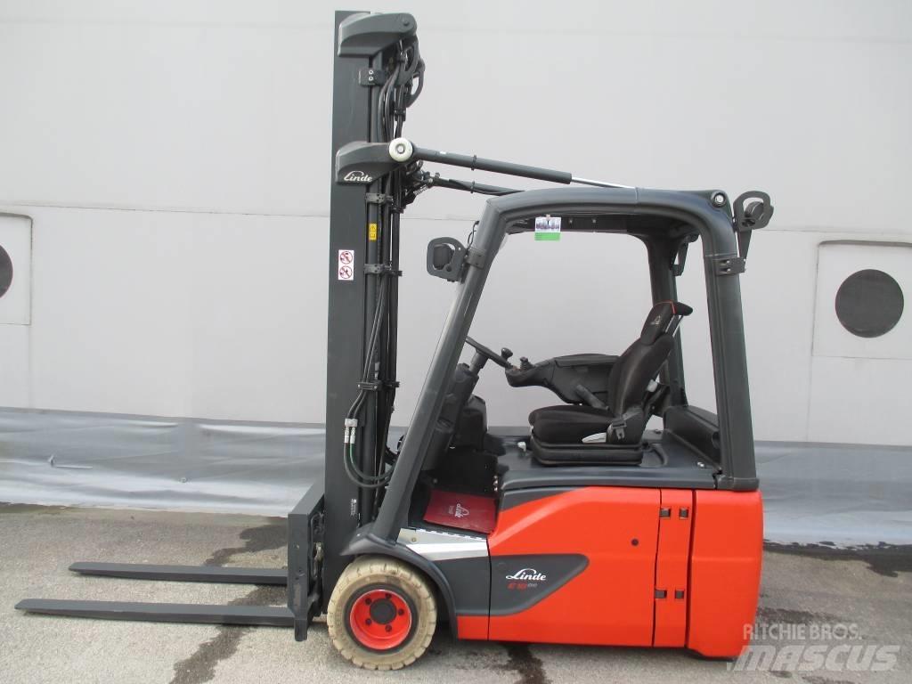 Linde E 18 El gaffeltrucks