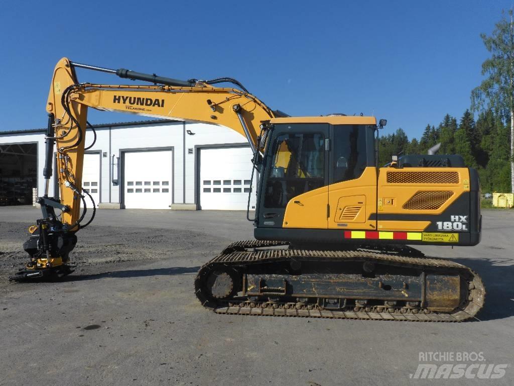 Hyundai HX180L Gravemaskiner på larvebånd