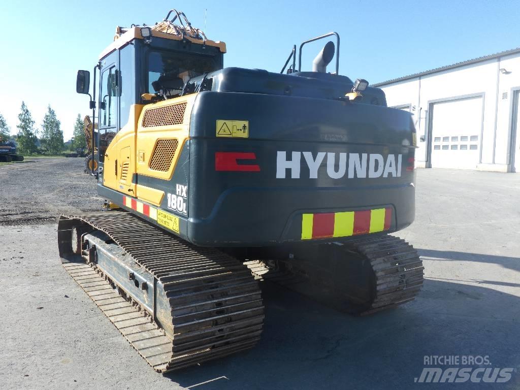Hyundai HX180L Gravemaskiner på larvebånd