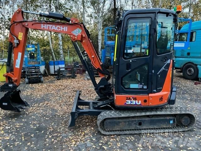 Hitachi ZX 33 U-6 Minigravemaskiner