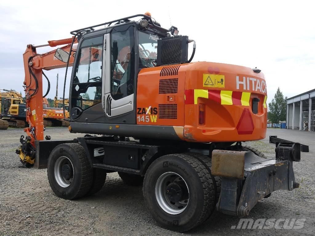 Hitachi ZX 145 W-3 Gravemaskiner på hjul