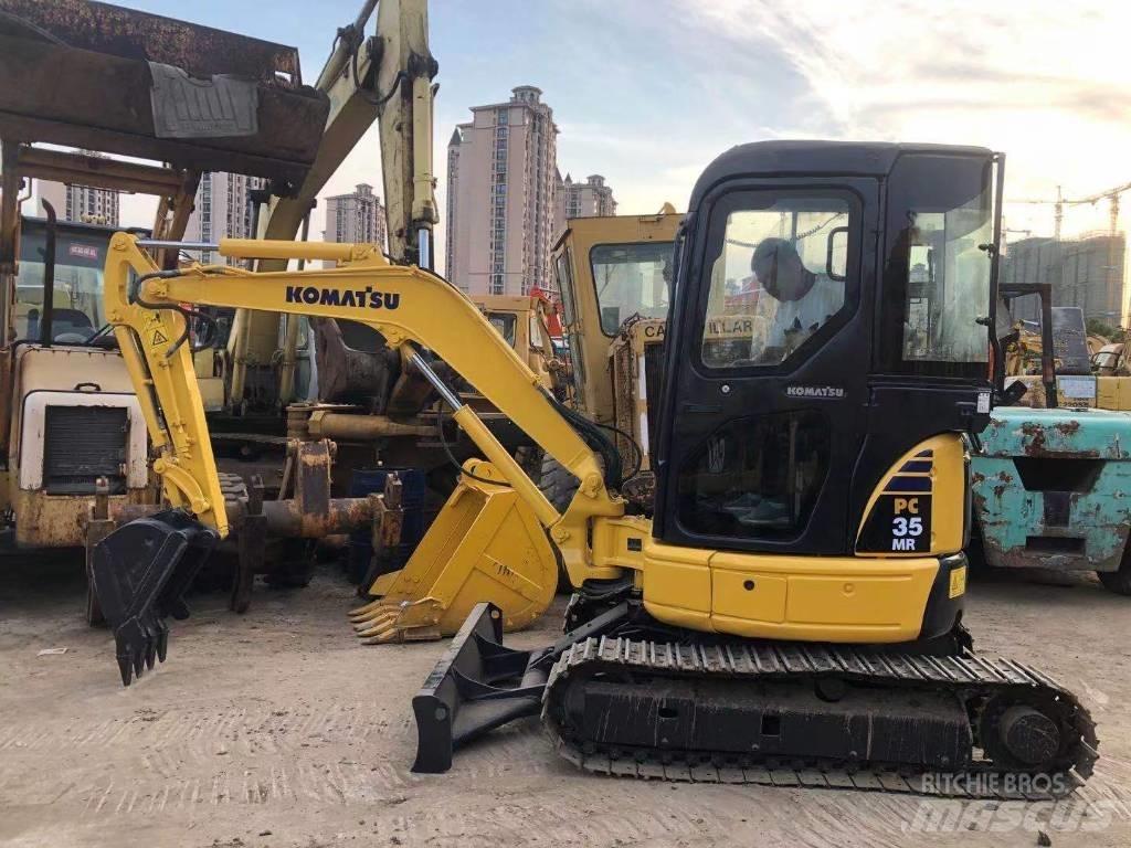 Komatsu PC 35 MR Minigravemaskiner