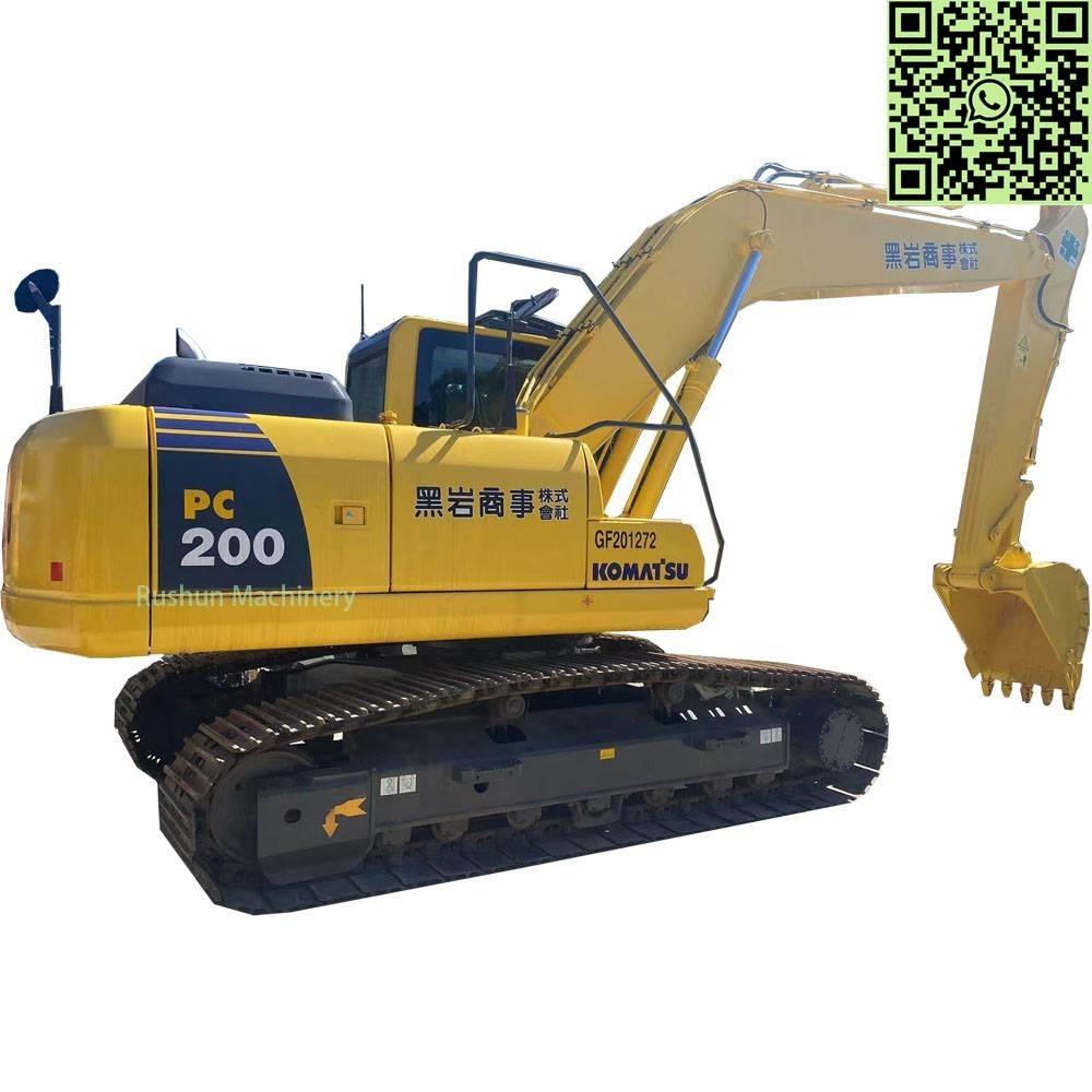 Komatsu PC 200 Gravemaskiner på larvebånd