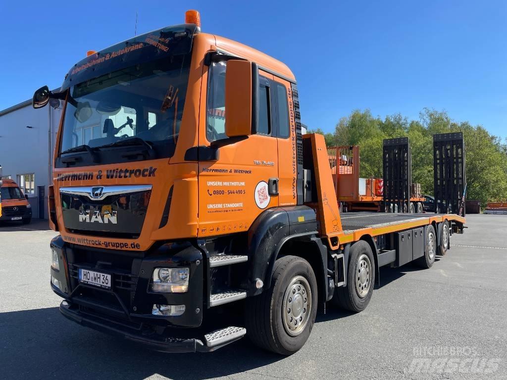 MAN TGS 35.420 Semi-trailer blokvogn
