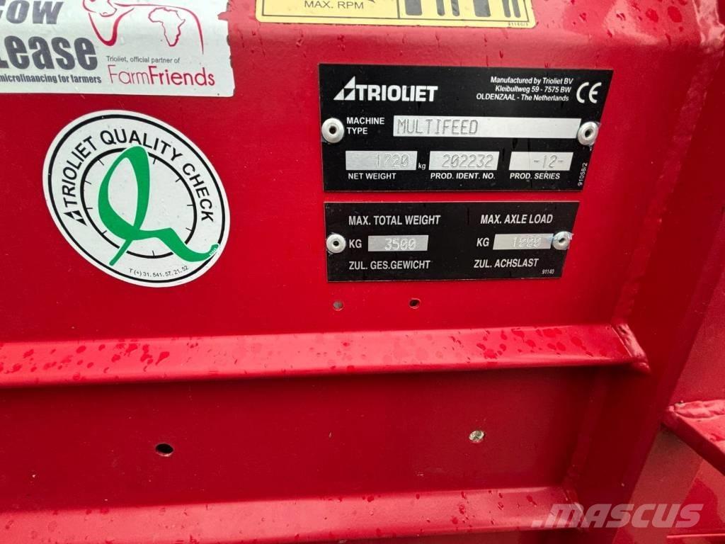 Trioliet MULTIFEED Fodringsinventar