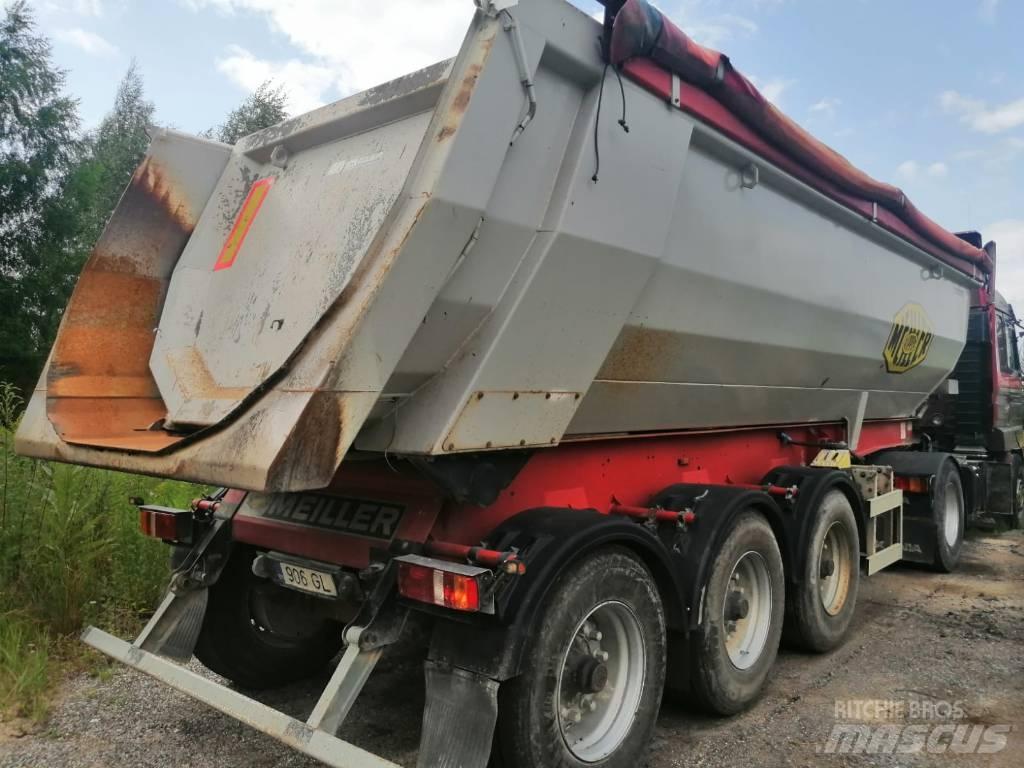 Meiller MHKS 41/3S Semi-trailer med tip