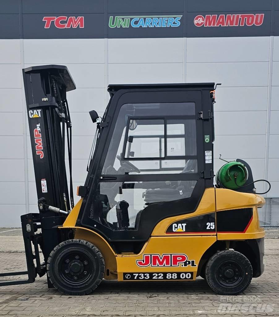 CAT GP 25 NT LPG gaffeltrucks