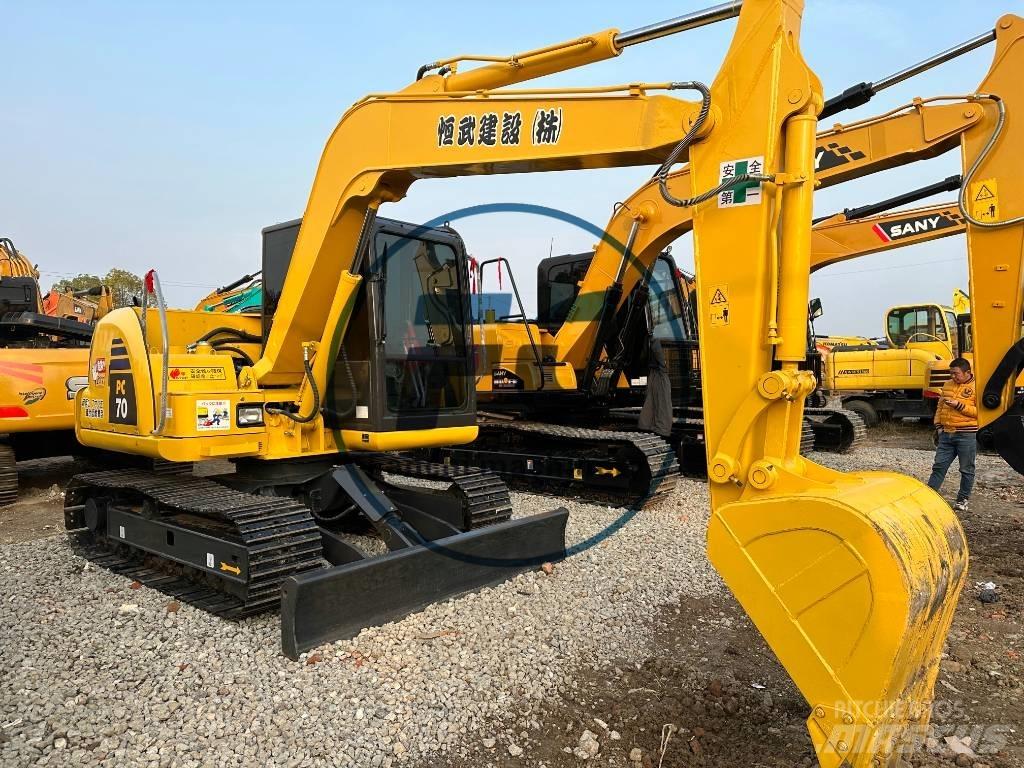 Komatsu PC 70 Minigravemaskiner