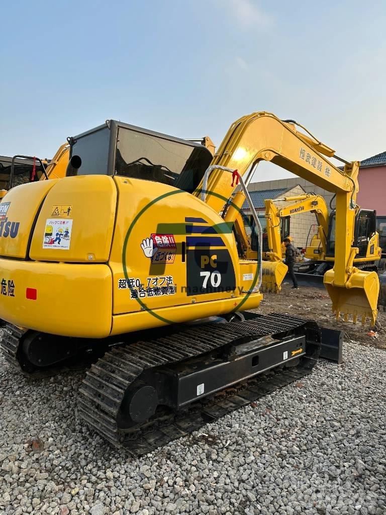 Komatsu PC 70 Minigravemaskiner