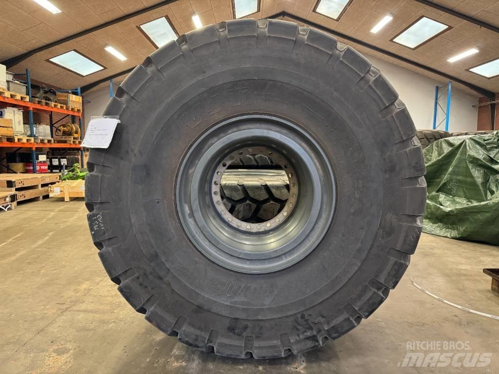 Bridgestone 29.5R25 Dæk, hjul og fælge