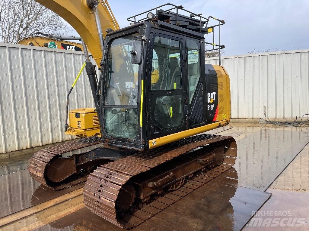 CAT 313 F Gravemaskiner på larvebånd