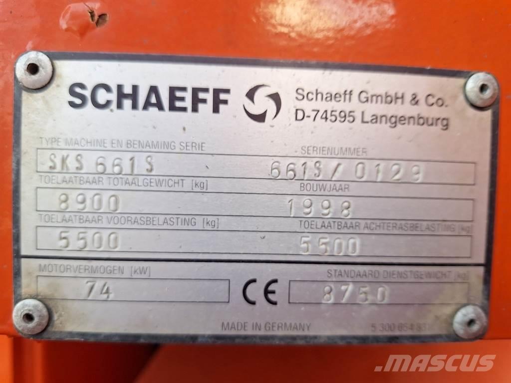 Schaeff SKS 661 Læssemaskiner på hjul
