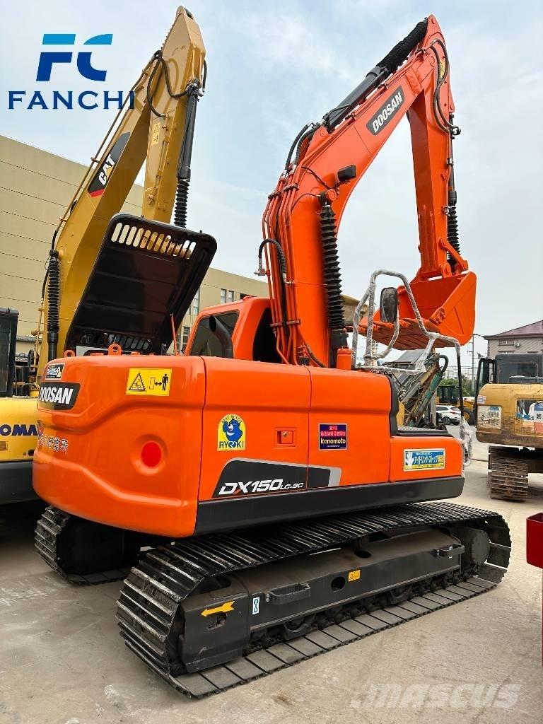 Doosan dx150 Gravemaskiner på larvebånd