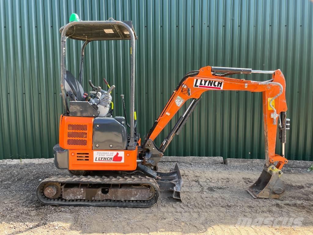 Hitachi ZX 19 U-6 Minigravemaskiner