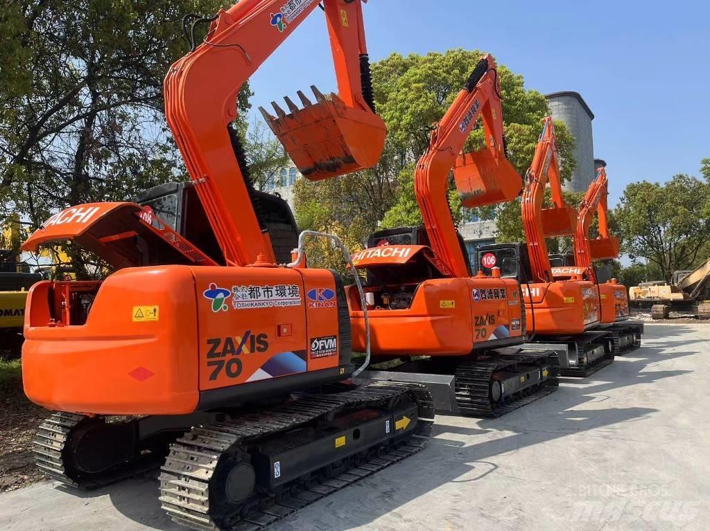 Hitachi ZX70 Gravemaskiner på larvebånd
