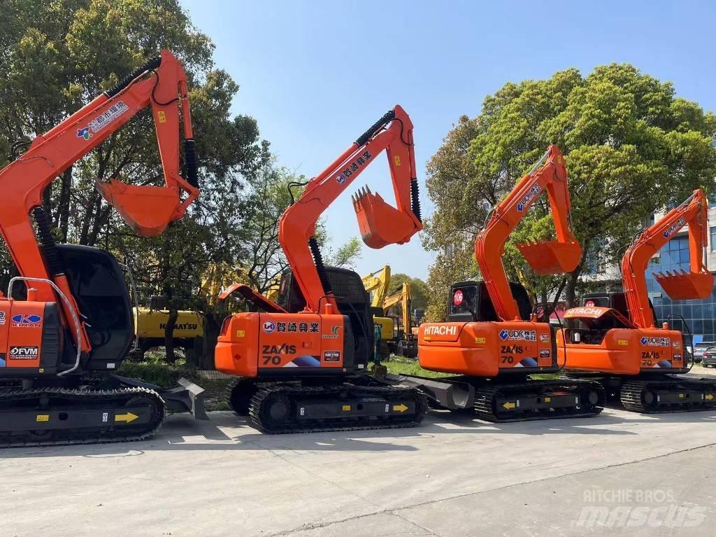 Hitachi ZX70 Gravemaskiner på larvebånd