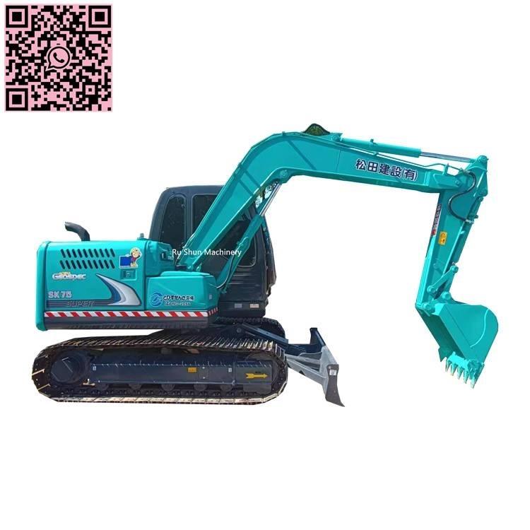 Kobelco SK 75 Gravemaskiner på larvebånd