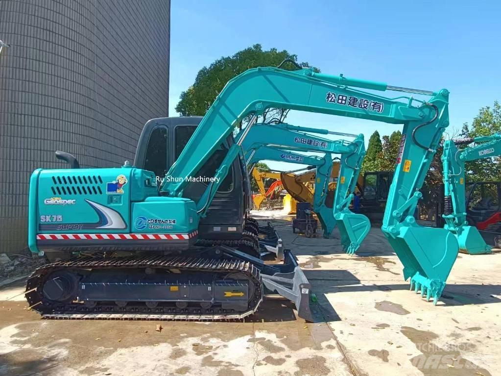 Kobelco SK 75 Gravemaskiner på larvebånd