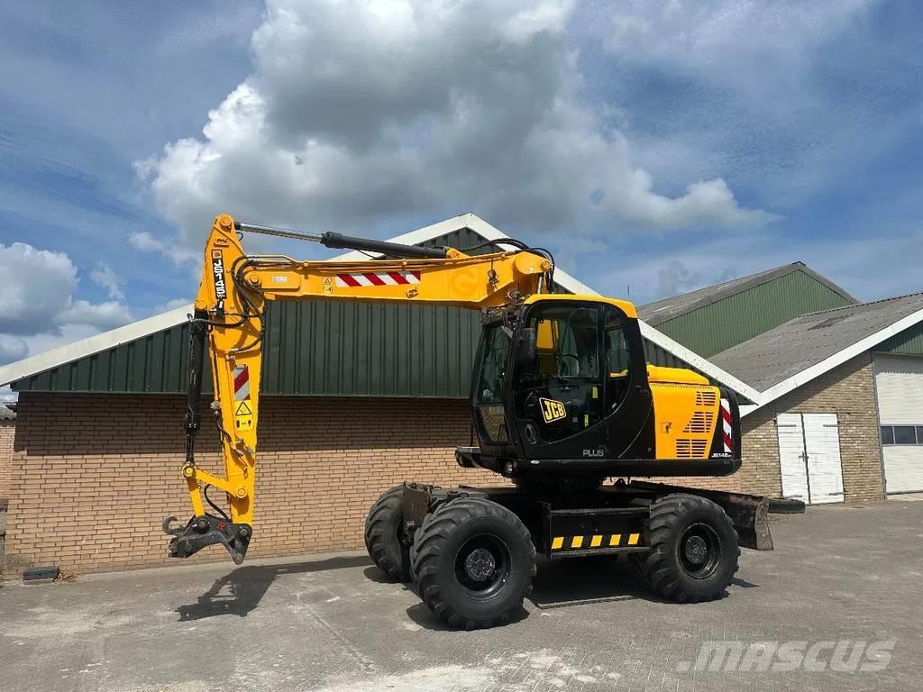 JCB JS145W Gravemaskiner på hjul