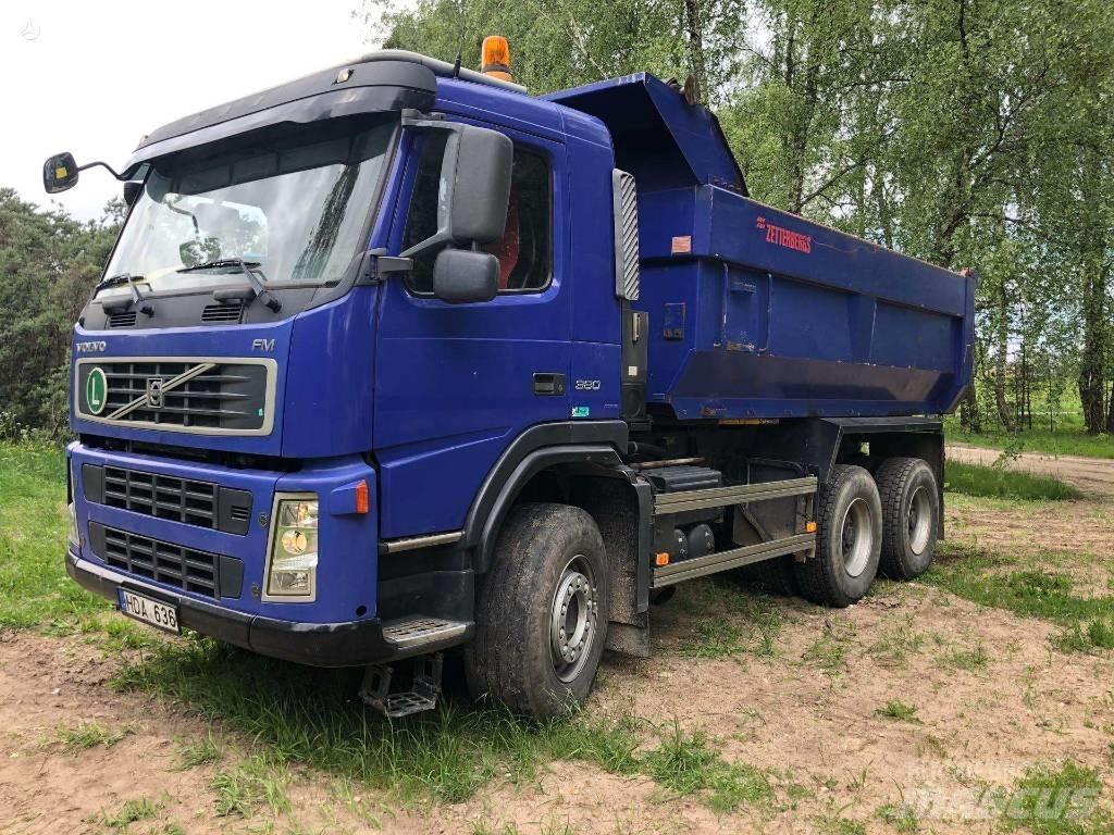 Volvo FM380 Lastbiler med tip