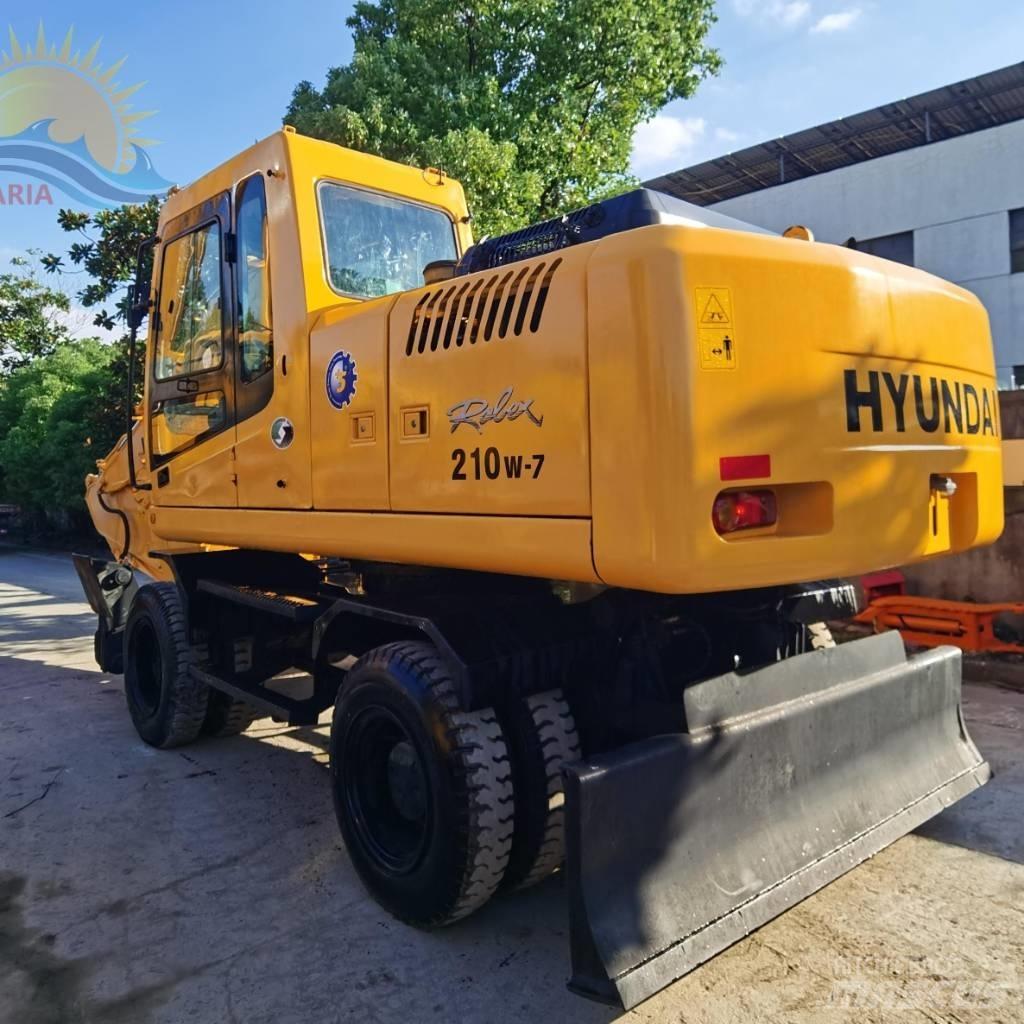 Hyundai R 210W-7 Gravemaskiner på hjul