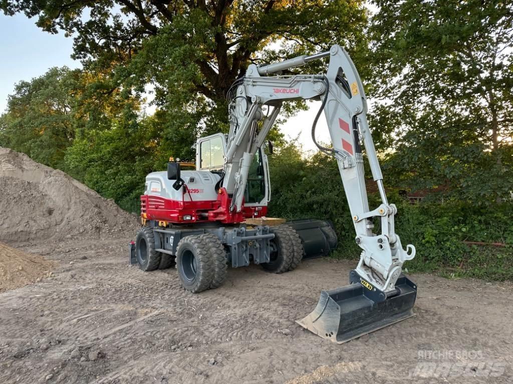 Takeuchi TB295W Gravemaskiner på hjul